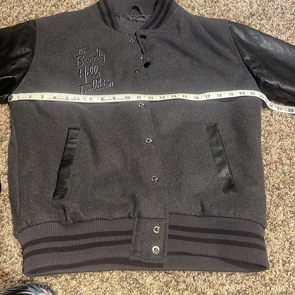 Vintage Varsity Bomber Jacket Beverly Hills - Picture 5 of 9